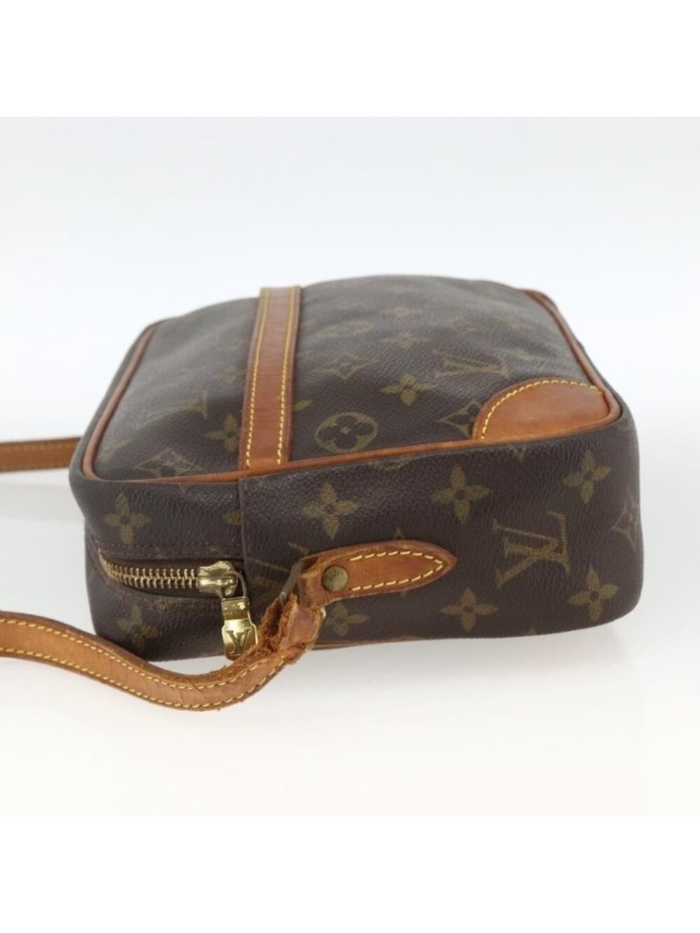Authentic LOUIS VUITTON Monogram Trocadero 27 Shoulder Bag M51274 LV - Picture 10 of 16